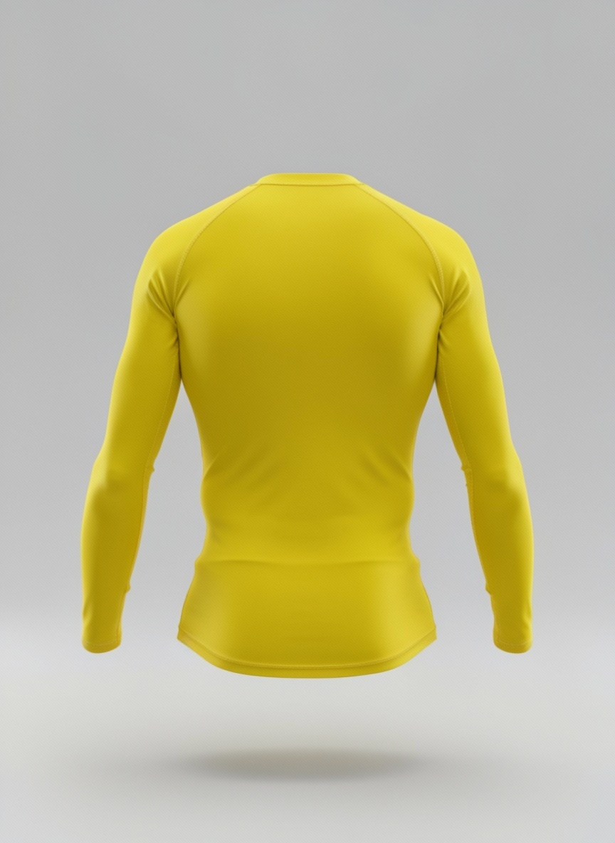YELLOW tshirt back